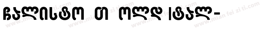 Calisto MT Bold Ital字体转换